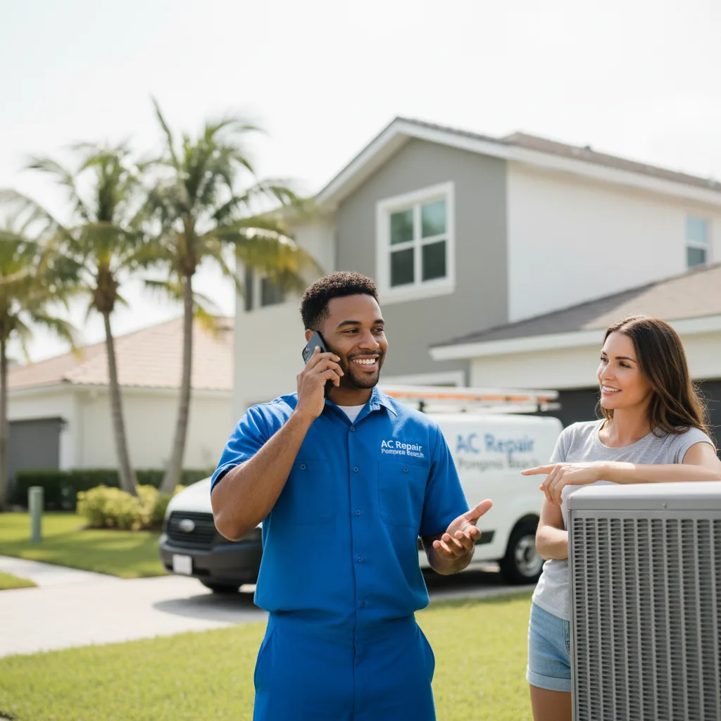 AC Repair Pompano Beach customer support in Coplay
